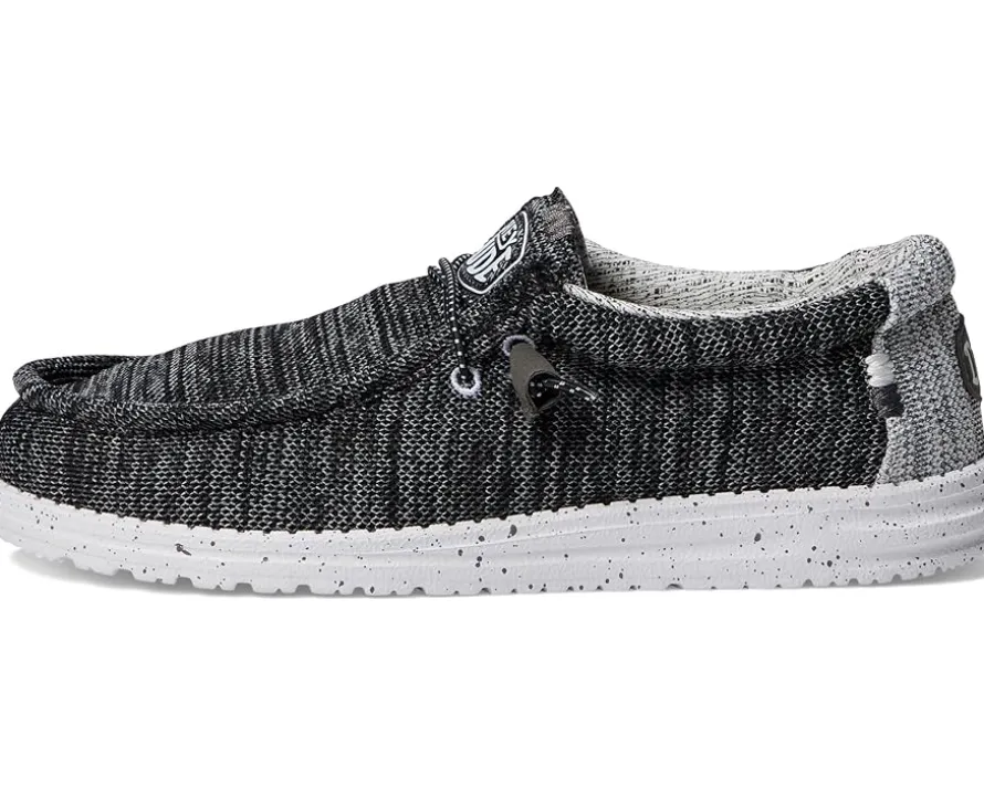Hey Dude Wally Stretch Mix Slip-On Casual Shoes Men's