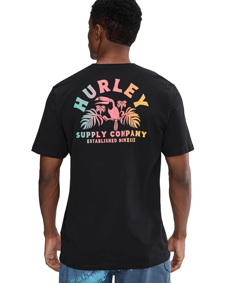 Hurley Birds Of Paradise Short Sleeve Men's