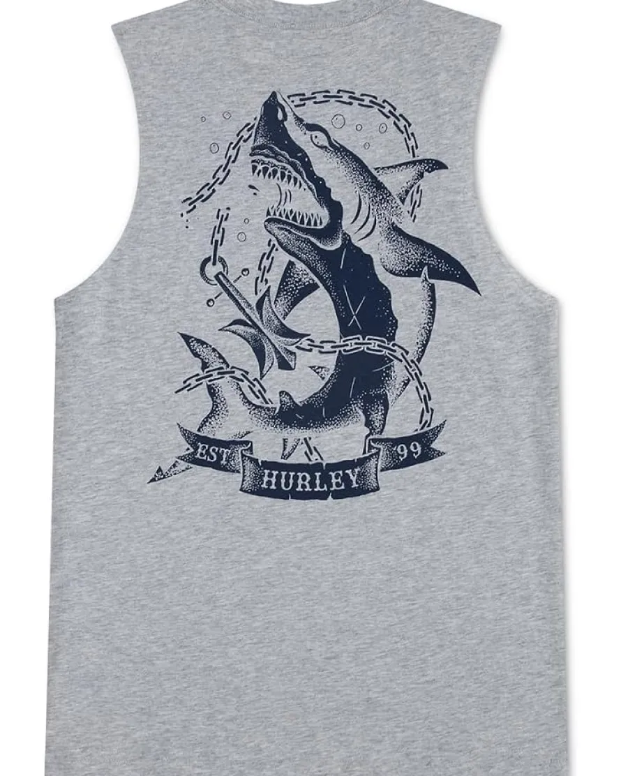 Hurley Kids Graphic Muscle Tank (Big Kid)