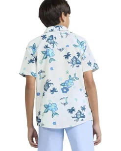 Hurley Kids Printed Button-Down Shirt (Big Kid)