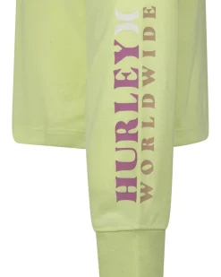 Hurley Kids Sunset Cutout Long Sleeve Tee (Big Kid)