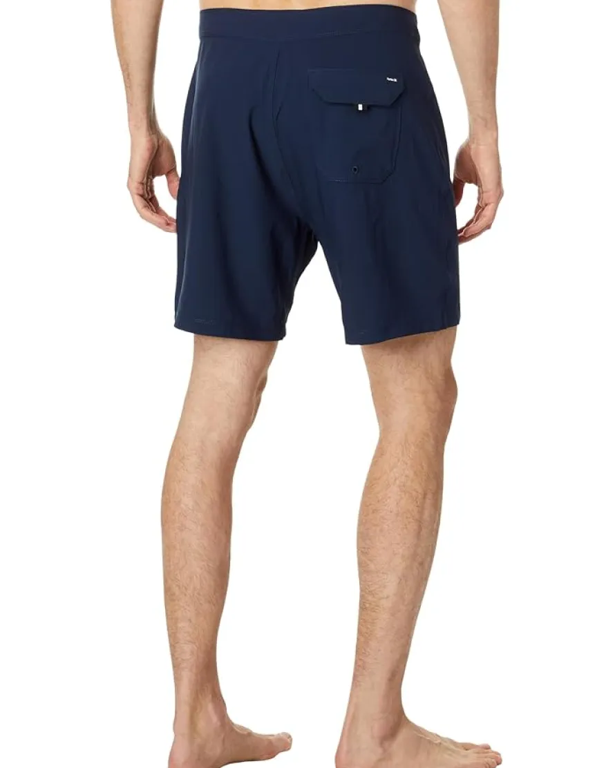 Hurley Phantom-Eco One & Only Solid 18" Boardshorts Men's