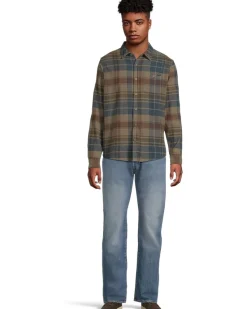 Hurley Portland Stretch Flannel Long Sleeve Men's