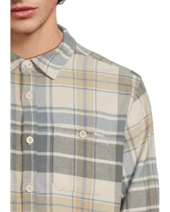 Hurley Portland Stretch Flannel Long Sleeve Men's