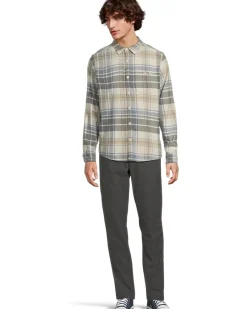 Hurley Portland Stretch Flannel Long Sleeve Men's