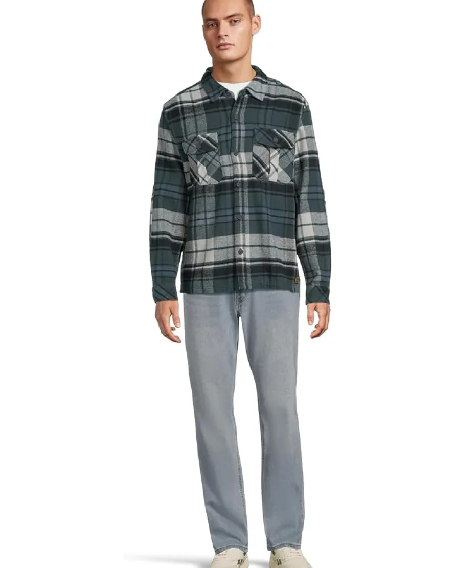 Hurley Santa Cruz Seaside Flannal Long Sleeve Men's