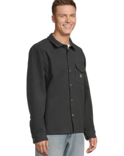 Hurley Santa Cruz Solid Flannel Long Sleeve Men's