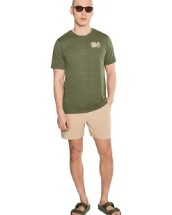 Hurley Skyline Slub Short Sleeve Men's
