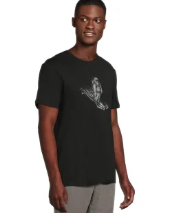 Icebreaker Merino 150 Tech Lite Short Sleeve Tee Skiing Yeti Men's
