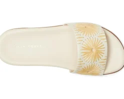 Jack Rogers Somerset Slide - Nappa/Raffia Women's
