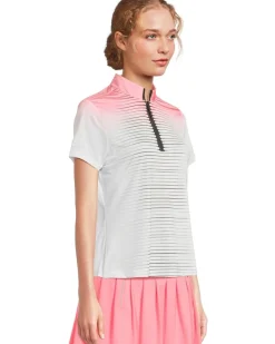 Jamie Sadock Flux Print Short Sleeve Top Women's
