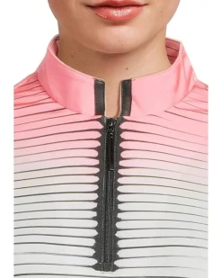 Jamie Sadock Flux Print Short Sleeve Top Women's