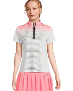 Jamie Sadock Flux Print Short Sleeve Top Women's