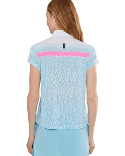Jamie Sadock Graze Print Cap Sleeve Top Women's