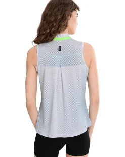 Jamie Sadock Optic Dot Print Sleeveless Top Women's
