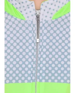 Jamie Sadock Optic Dot Print Sleeveless Top Women's