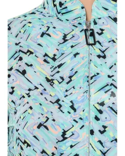 Jamie Sadock Sunsense Shattered Long Sleeve Quarter Zip Women's