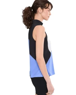 Jamie Sadock Vision Print Abstract Circle Sleeveless Women's