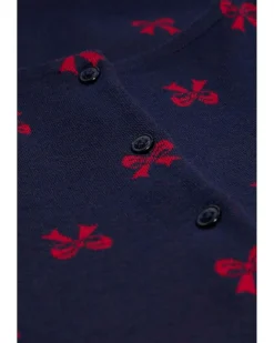 Janie and Jack Bow Print Dress (Toddler/Little Kid/Big Kid)