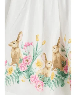 Janie and Jack Bunny Border Dress (Toddler/Little Kid/Big Kid)