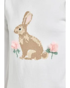 Janie and Jack Bunny Intarsia Sweater (Toddler/Little Kid/Big Kid)