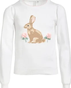 Janie and Jack Bunny Intarsia Sweater (Toddler/Little Kid/Big Kid)