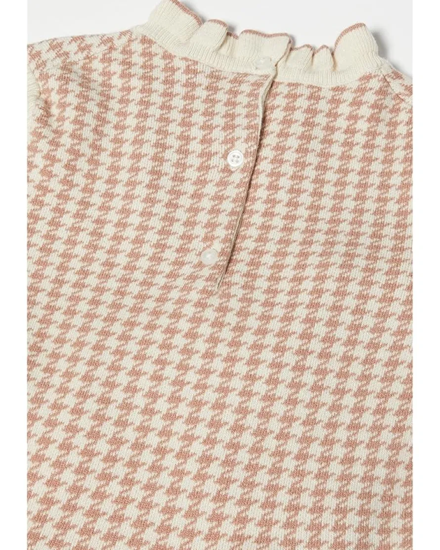 Janie and Jack Check Sweater Dress (Toddler/Little Kid/Big Kid)
