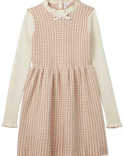Janie and Jack Check Sweater Dress (Toddler/Little Kid/Big Kid)