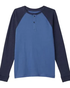 Janie and Jack Colorblock Henley (Toddler/Little Kid/Big Kid)