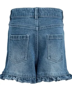 Janie and Jack Denim Ruffle Shorts (Toddler/Little Kid/Big Kid)