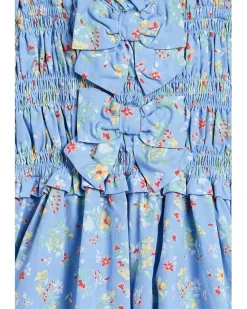 Janie and Jack Ditsy Floral Smocked Dress (Toddler/Little Kid/Big Kid)