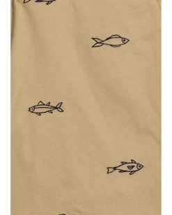 Janie and Jack Embroidered Flat Front Shorts (Toddler/Little Kid/Big Kid)