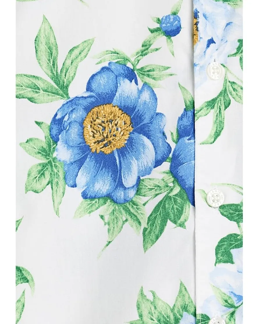 Janie and Jack Floral Button Down Shirt (Toddler/Little Kid/Big Kid)