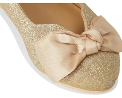 Janie and Jack Gold Bow Flats (Toddler/Little Kid/Big Kid)