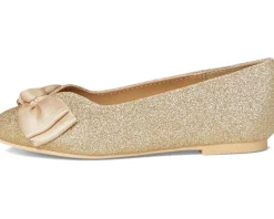 Janie and Jack Gold Bow Flats (Toddler/Little Kid/Big Kid)