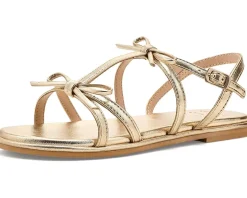 Janie and Jack Gold Bow Sandals (Toddler/Little Kid/Big Kid)