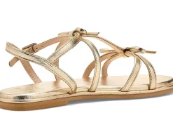 Janie and Jack Gold Bow Sandals (Toddler/Little Kid/Big Kid)