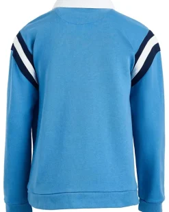 Janie and Jack Pieced Polo Sweatshirt (Toddler/Little Kid/Big Kid)