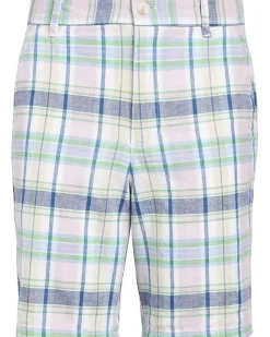 Janie and Jack Plaid Flat Front Shorts (Toddler/Little Kids/Big Kids)