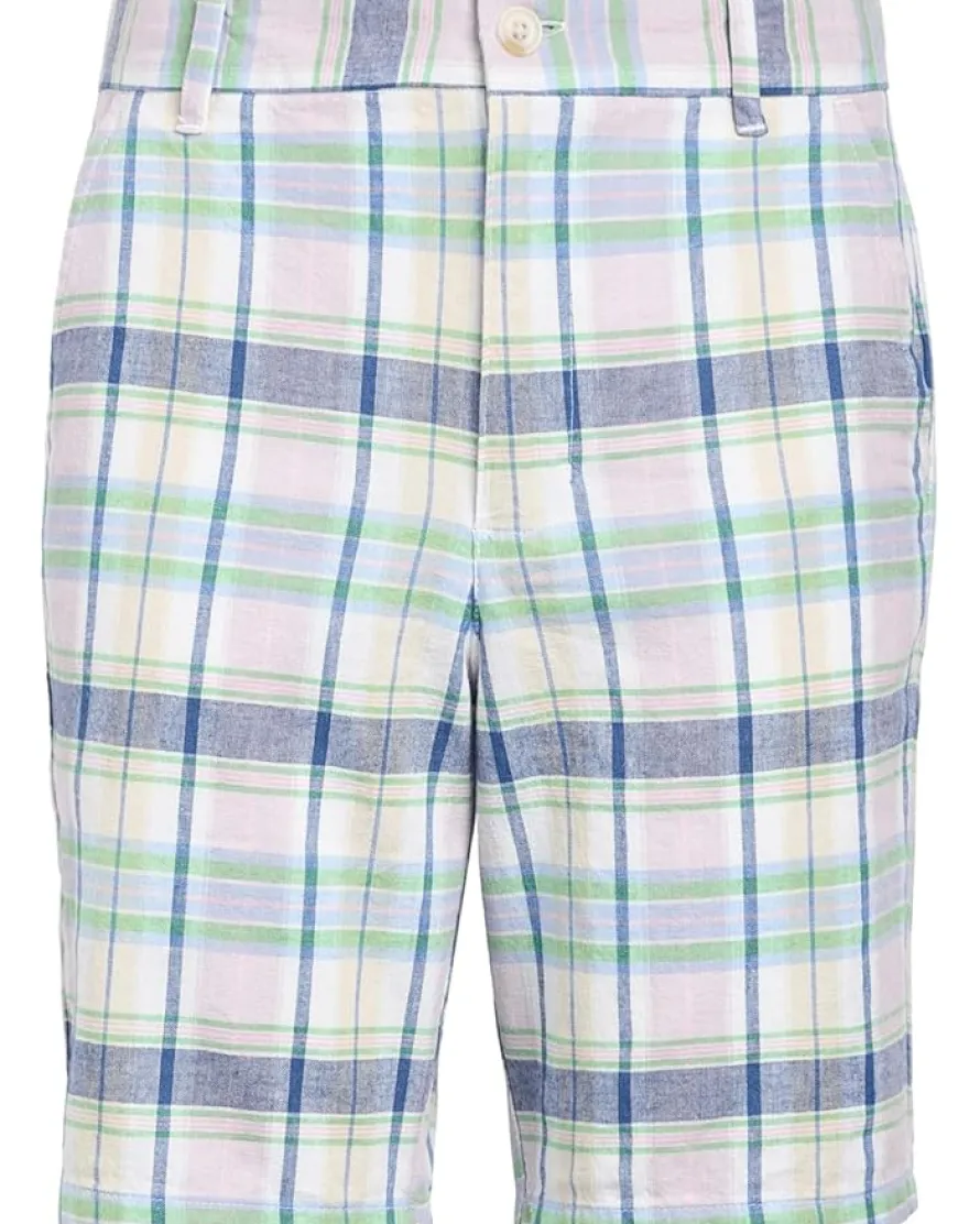 Janie and Jack Plaid Flat Front Shorts (Toddler/Little Kids/Big Kids)