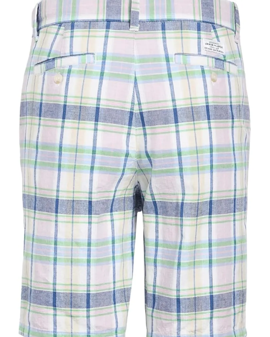 Janie and Jack Plaid Flat Front Shorts (Toddler/Little Kids/Big Kids)