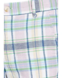 Janie and Jack Plaid Flat Front Shorts (Toddler/Little Kids/Big Kids)
