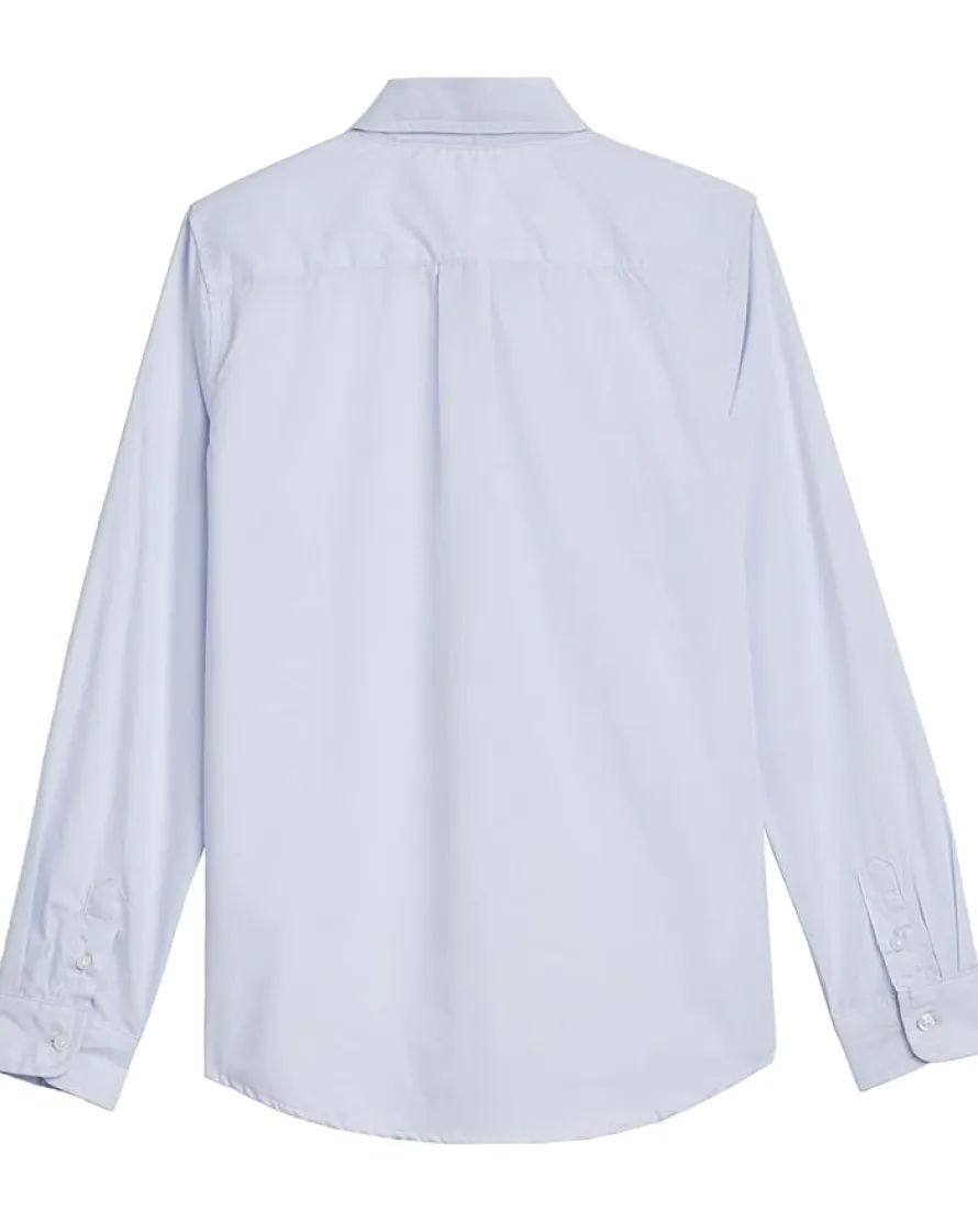 Janie and Jack Poplin Dressy Button Down Shirt (Toddler/Little Kid/Big Kid)