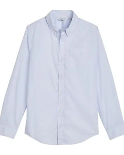 Janie and Jack Poplin Dressy Button Down Shirt (Toddler/Little Kid/Big Kid)