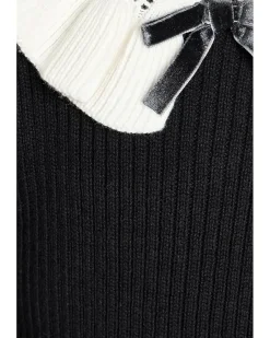 Janie and Jack Ruffle Collar Sweater (Infant)