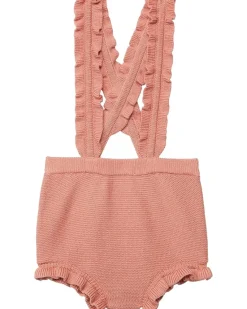 Janie and Jack Ruffle Sweater Overall (Infant)