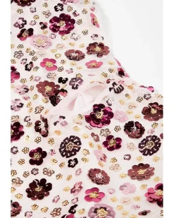 Janie and Jack Sequin Flower Dress (Toddler/Little Kid/Big Kid)