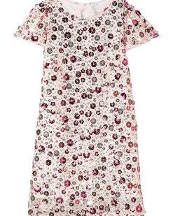 Janie and Jack Sequin Flower Dress (Toddler/Little Kid/Big Kid)