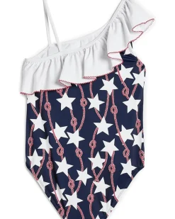 Janie and Jack Star One-Piece Swim (Infant/Toddler/Little Kid/Big Kid)