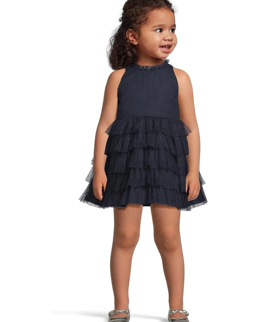 Janie and Jack Tiered Mesh Dress (Infant)